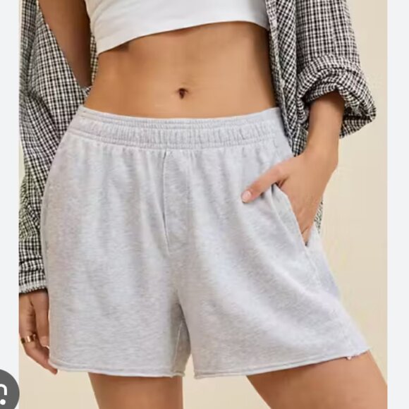 aerie Pants - Aerie Let Loose Fleece Shortie